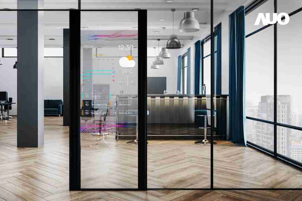 万利致力于研发低能耗之绿色产品，，如低能耗发光组件Micro LED显示技术，，，具高透明、、、、可无限拼接的特性，，可依需求调整并延伸应用于不同场域，，，包括汽车侧窗或家庭玄关、、、智慧橱窗、、商业展示等