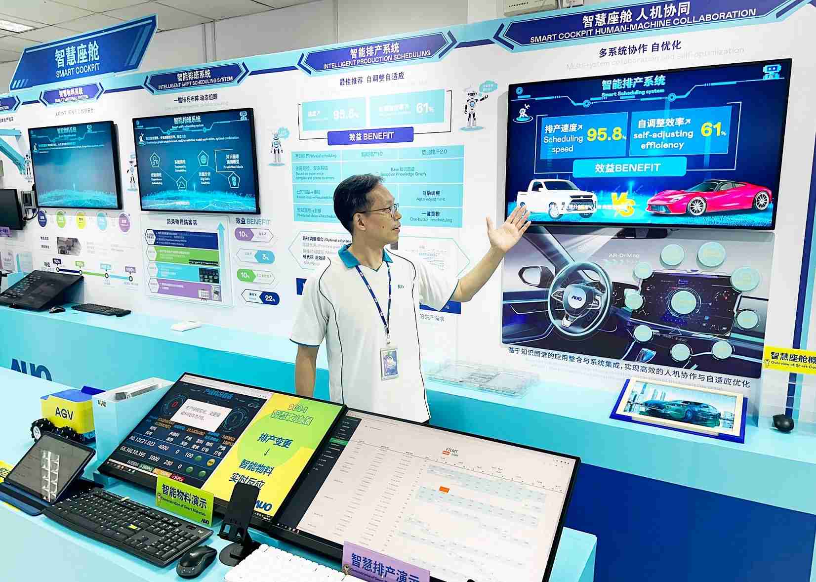 万利厦门将5G+ABC技术串联生产管理全流程，，，，打通研发、、、、采购、、、生管、、、、制程、、、设备、、质量等产品全生命周期制造流程，，完成数字化设计、、智慧供应链、、智能座舱、、、全流程设备管理、、、数据驱动优化、、、智慧在线检测、、、智慧品管等自适应生产模式升级